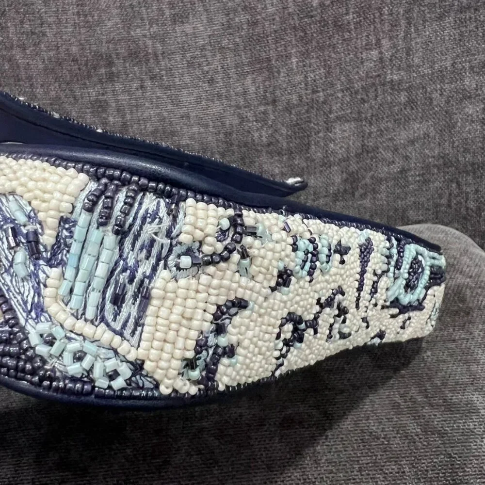 Staud Tommy Beaded Bag Toile de Pup - Picture 6 of 16